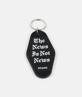 Ahead 'The News Is Not News' Key Chain