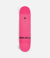 Palace S38 'Racey' Pink Deck - 8.25"