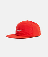 Ahead Trademark Nylon Ripstop Cap - Red